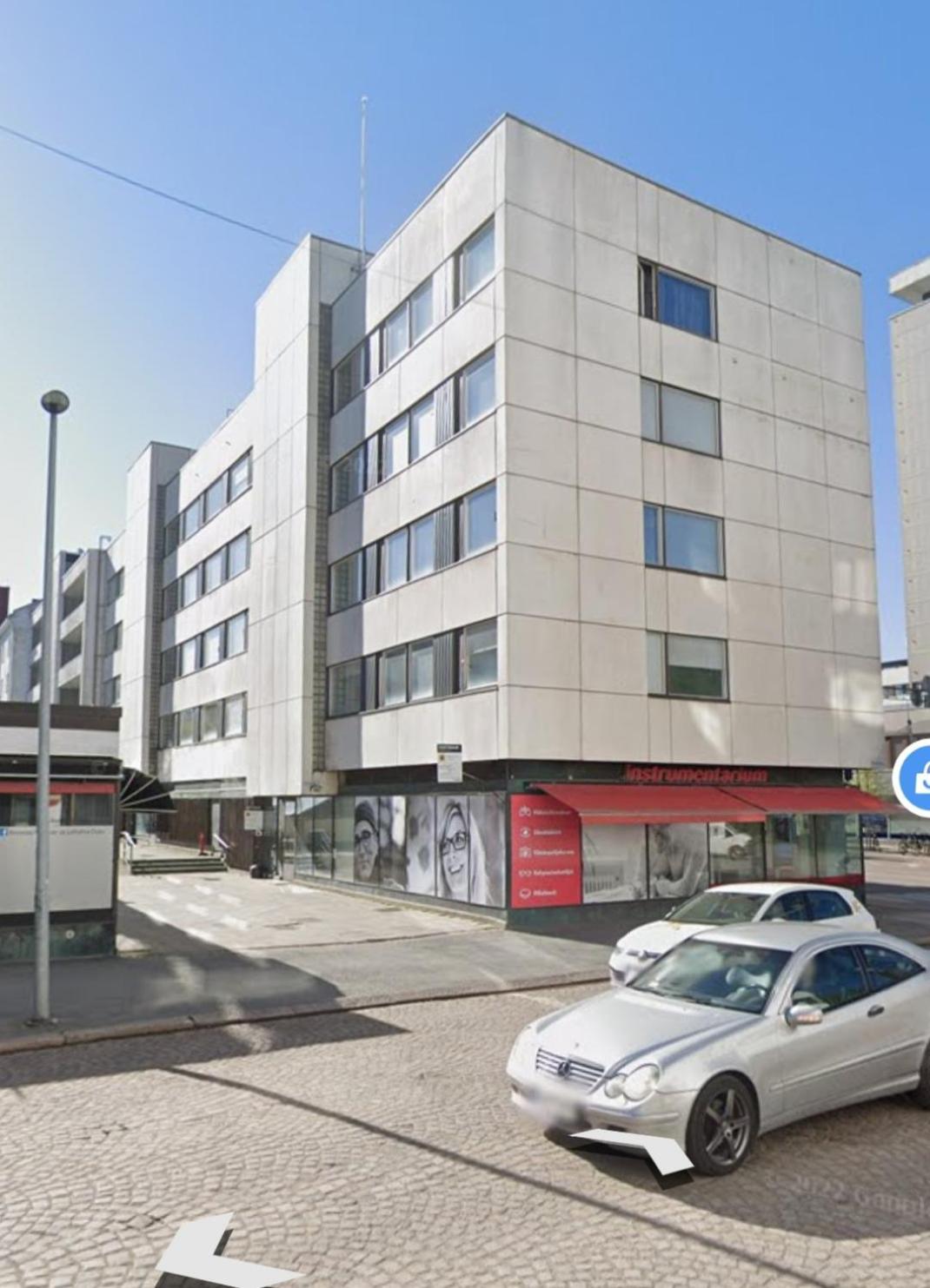 Oulu City Center 4-Room Apartment Parking Exterior foto